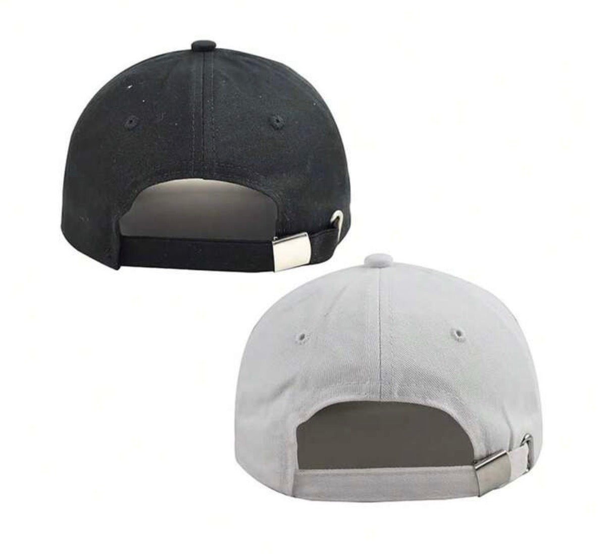 2 pc. Mr & Mrs Baseball Caps (Smaller Font)