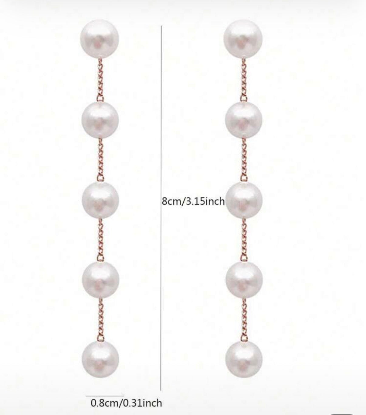 Gold & Pearl Drop/Dangle Earrings