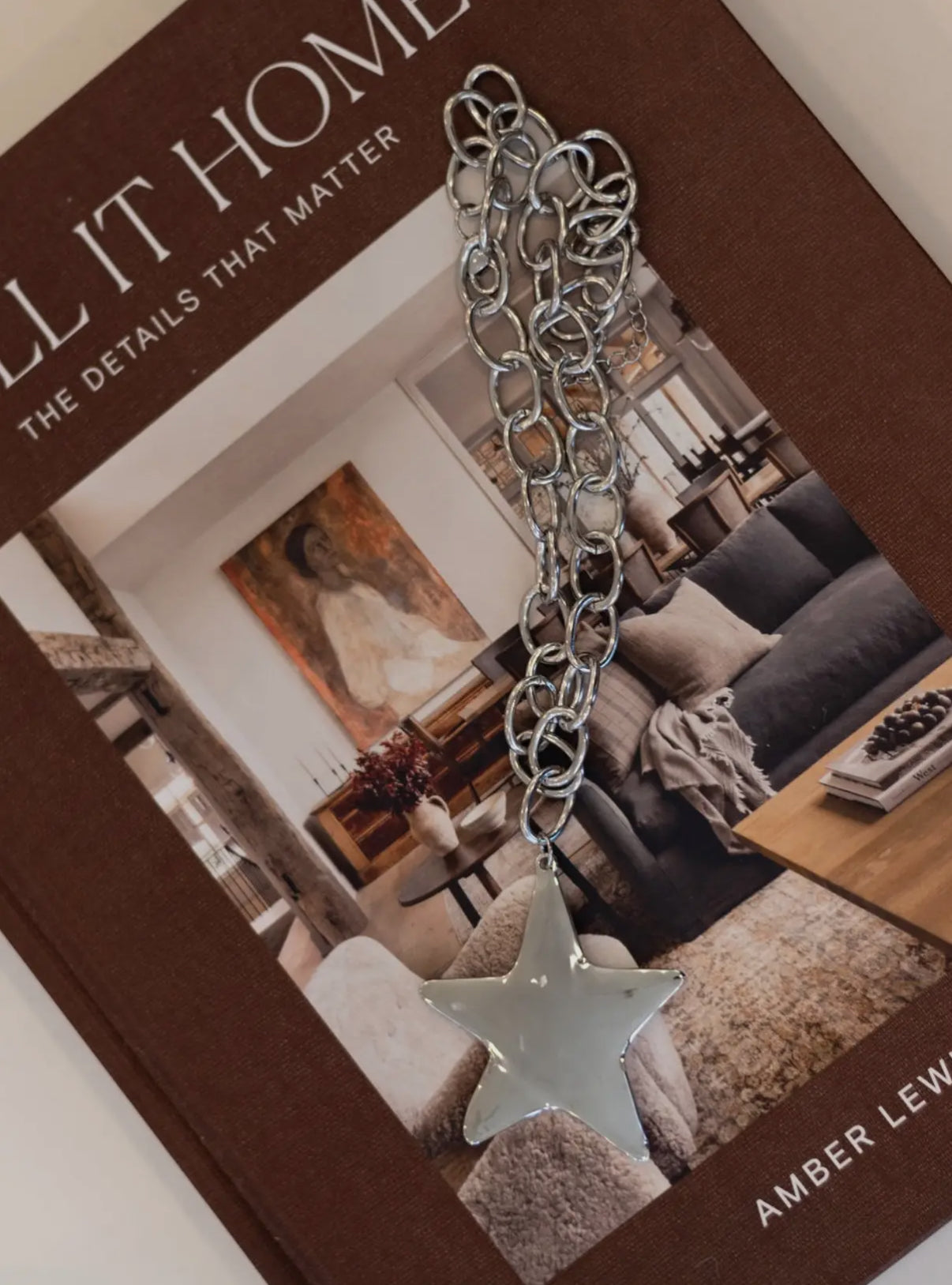 Silver Star Pendant Necklace