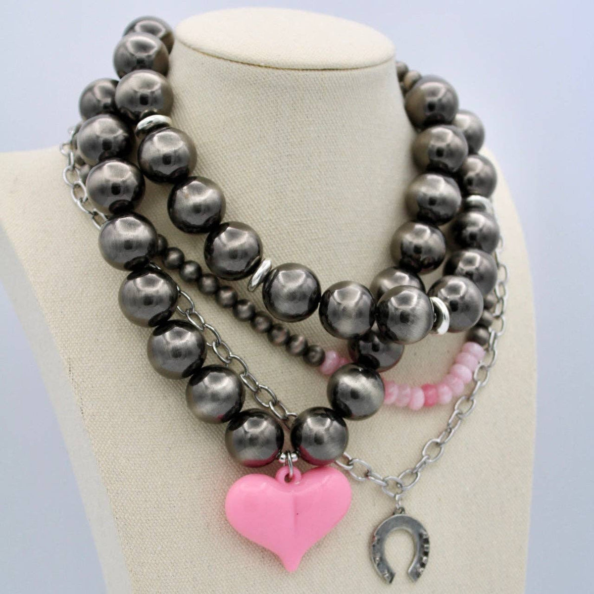 Silver Luck Necklace, 20"