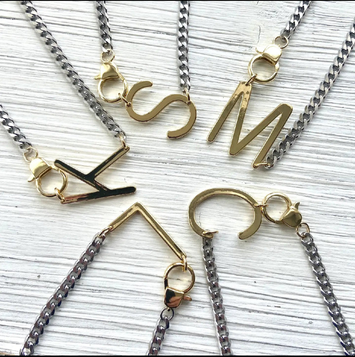 Initial Necklaces