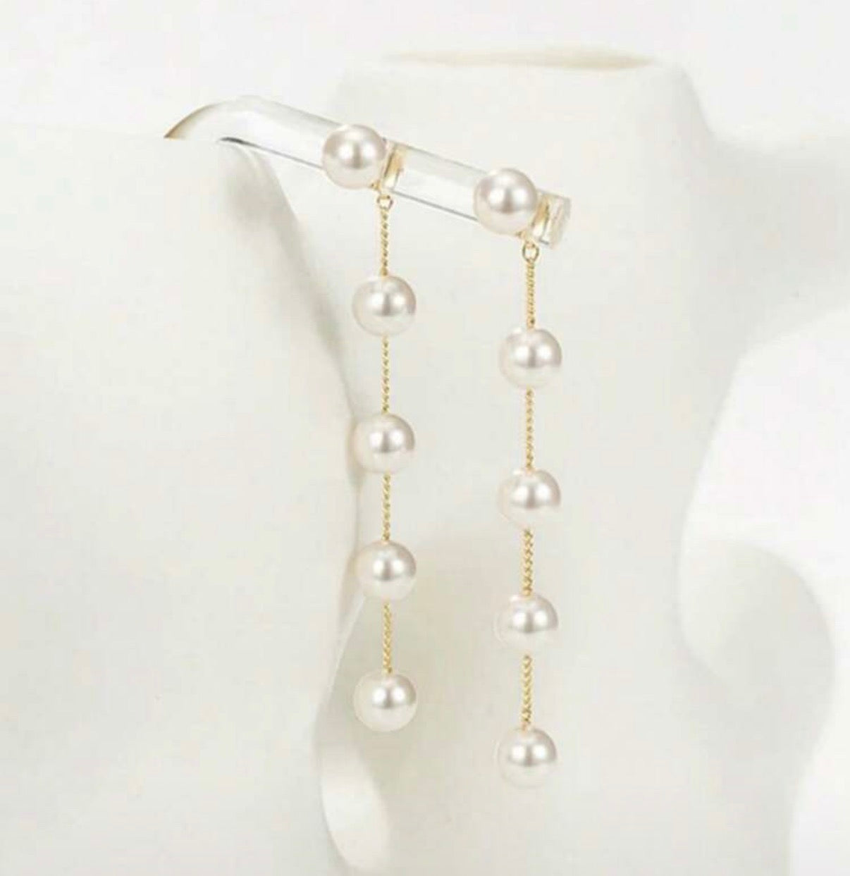Gold & Pearl Drop/Dangle Earrings