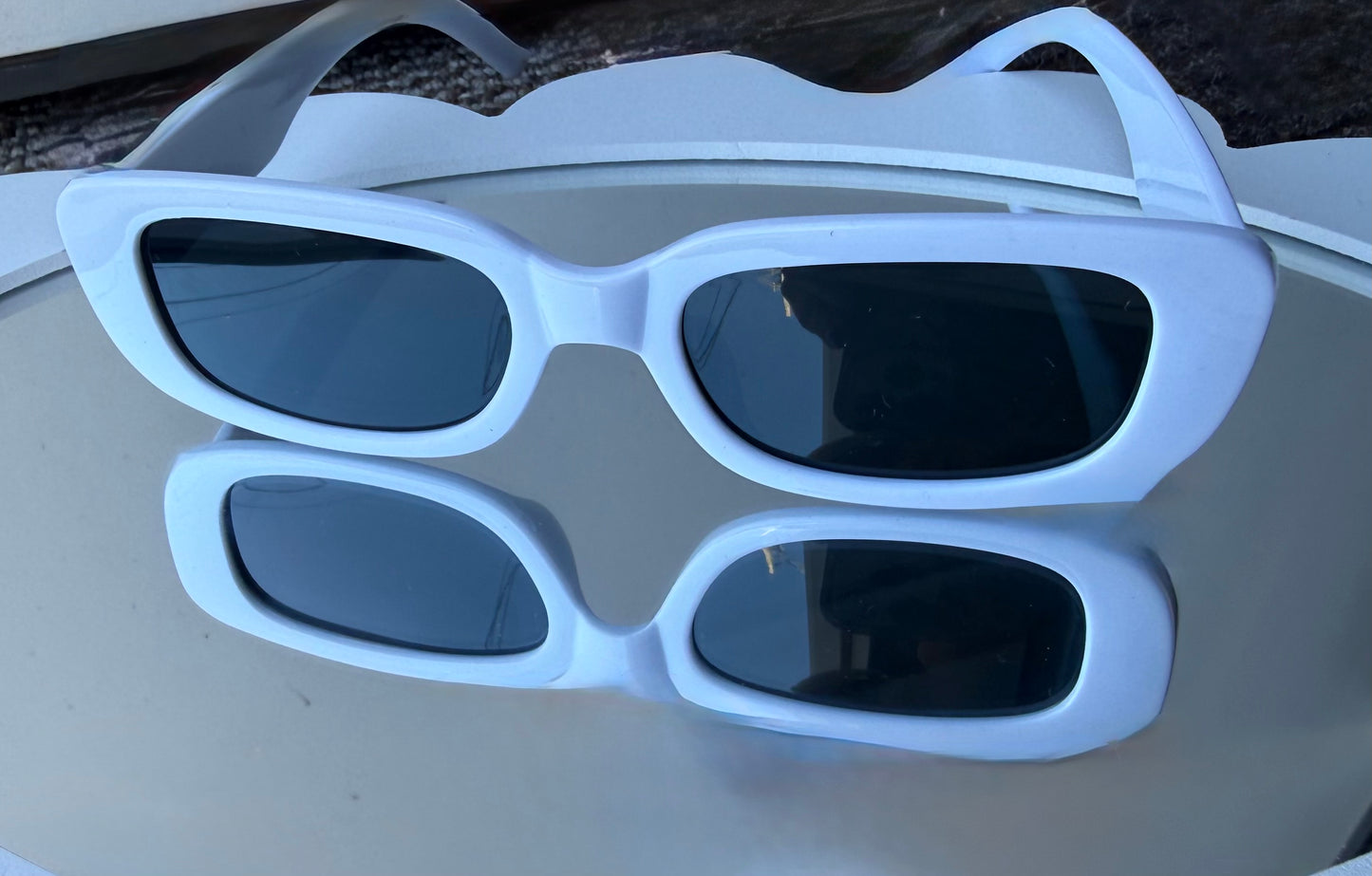 White “BRIDE” Sunglasses