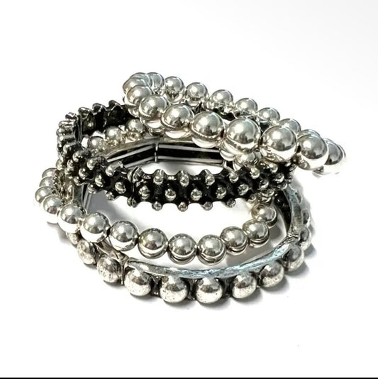 Western Set 4 Bubble Bracelets