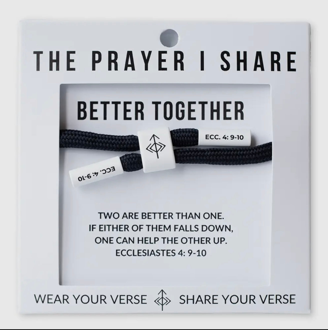 Better Together Corded Christian Bracelet