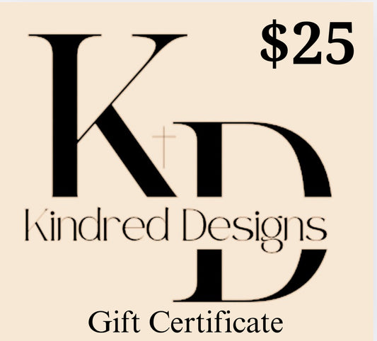 $25 KD Gift Certificate