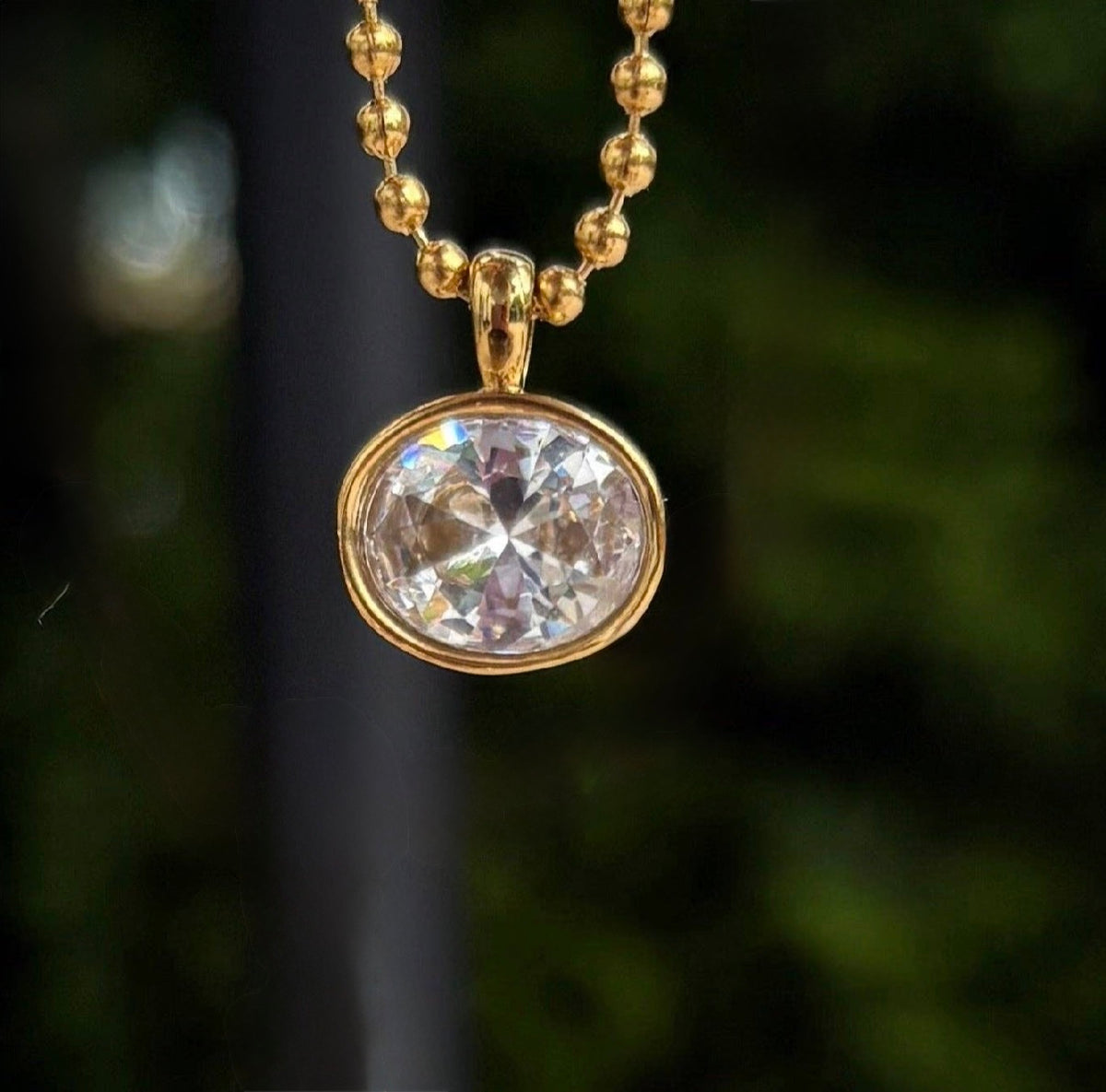 The Diamond Drop Necklace