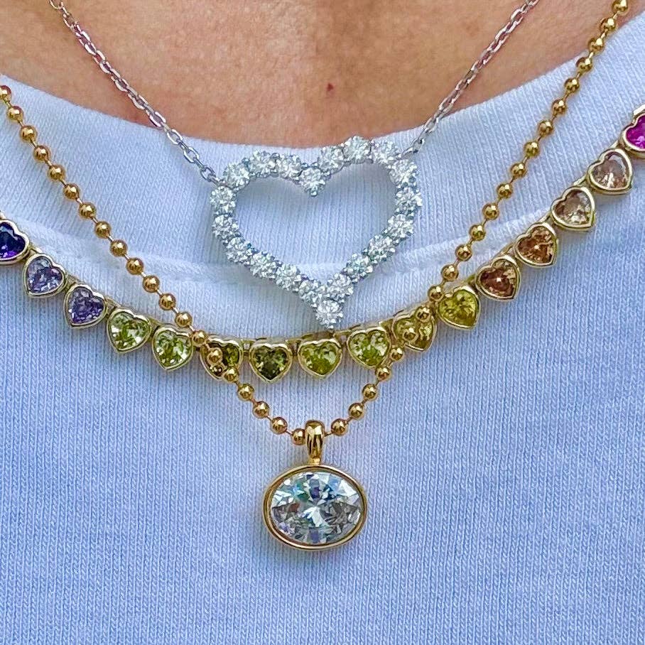 The Diamond Drop Necklace