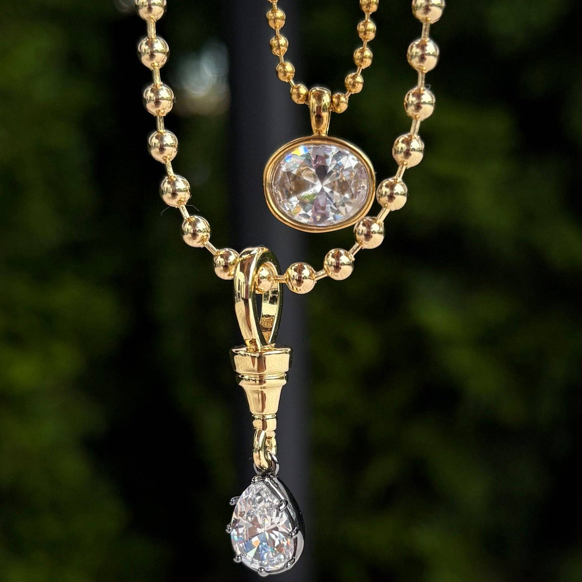The Diamond Drop Necklace