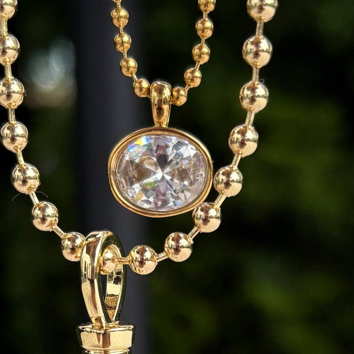 The Diamond Drop Necklace